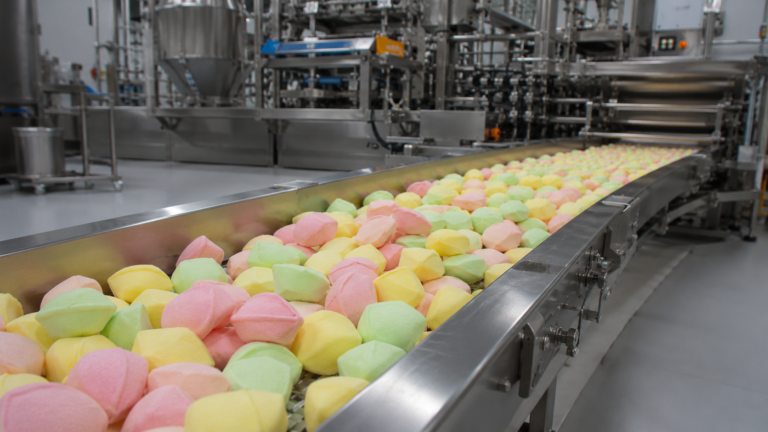 Swedish foam sweets on a production line as Bubs production expands
