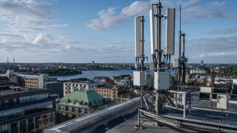Mobile network antennas representing the Sweden 6G initiative