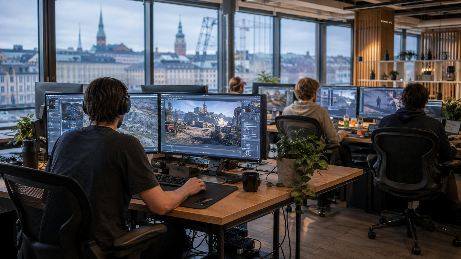 Game developers in Stockholm representing DICE’s new owners